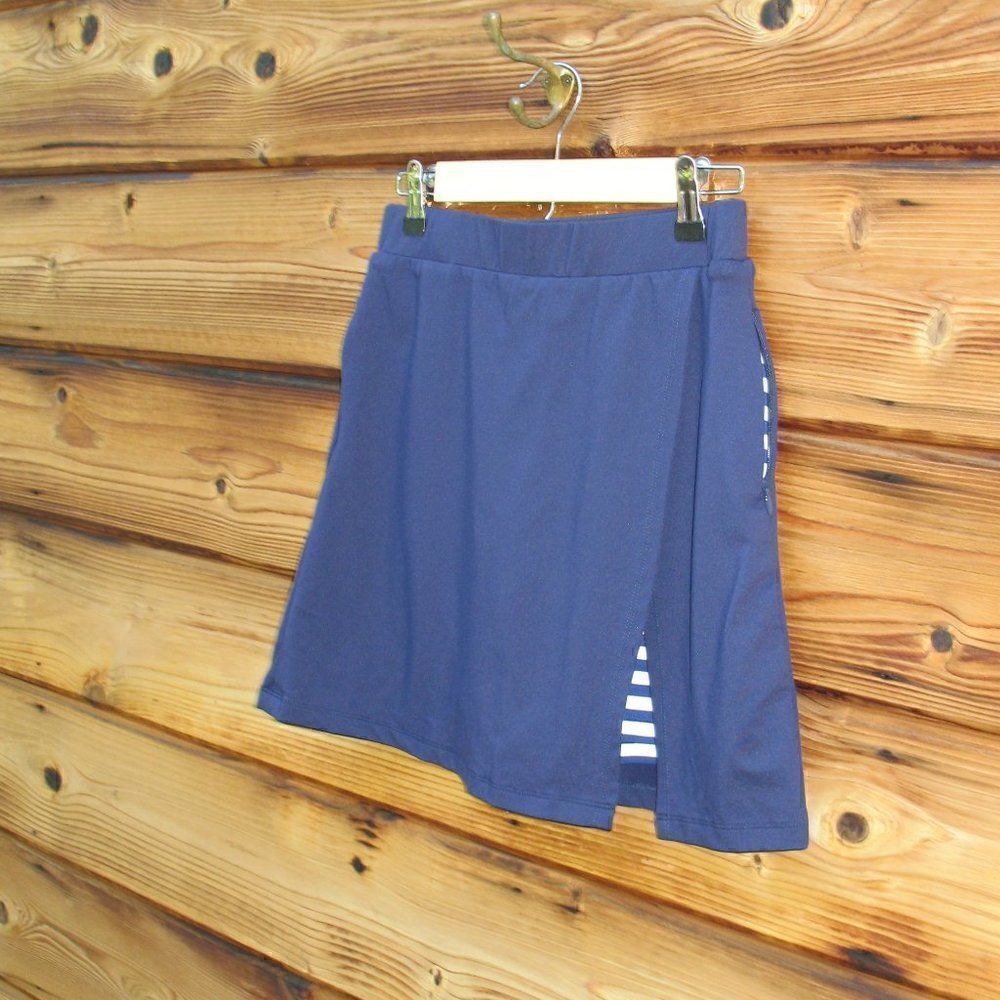 J McLaughlin Blue Skort Skirt